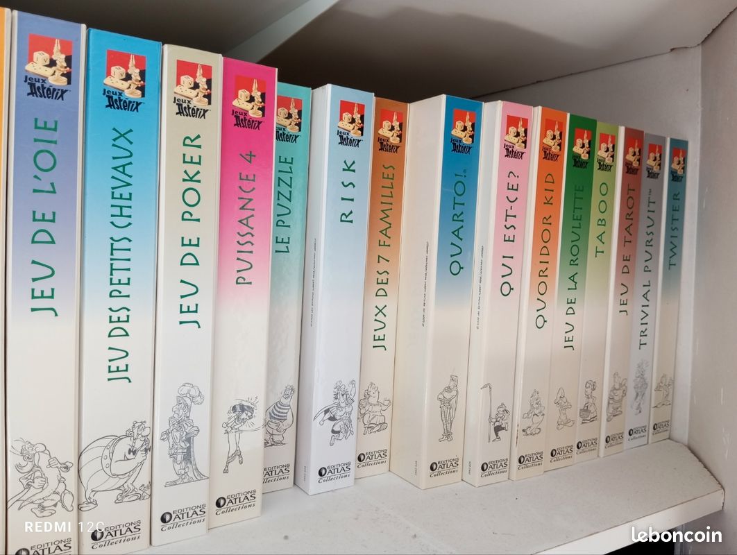 Collection Jeux Atlas Astérix - Occasion En Bon État Pour Fans De BD