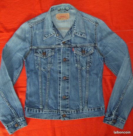 Veste Levi's Trucker Slim Bleu Taille M Pour Femme - Neuf Sans étiquettes