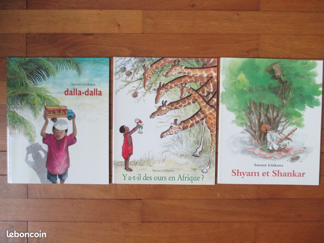 L'école des loisirs de "Satomi Ichikawa" Lot de 3 (image 1)