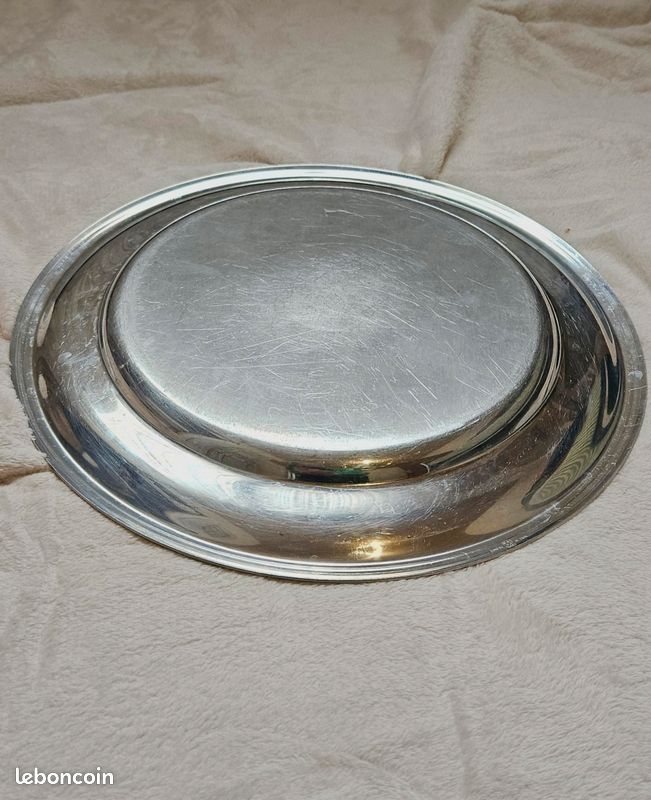 Plateau De Service Argenté 35x35x4 - Plateau BUT Plateau De Service Argenté 35x35x4 - Plateau BUT
