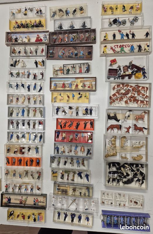 Père Noël + Attelage 2 chevaux-HO 1/87-PREISER 30448 modélisme