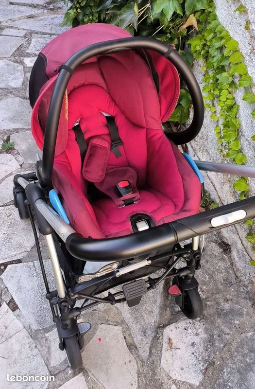 Poussette Trio Bébé Confort Streety 3 Robin Red (image 3)