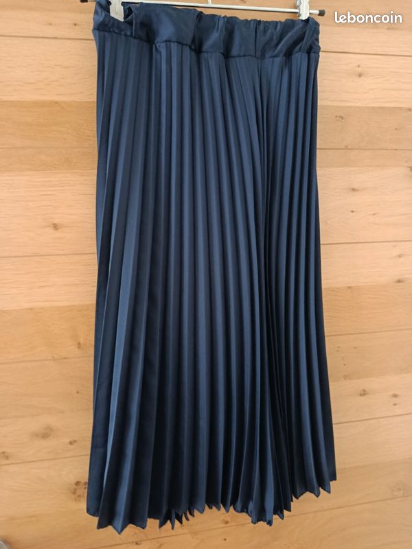Jupe plissée esther marine Maison 123 | La Redoute