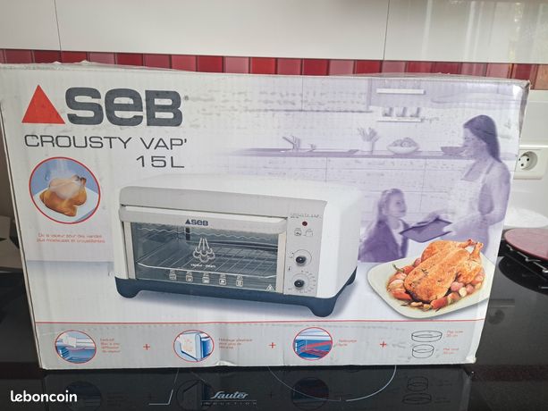 mini four crousty vap seb 21 litres Mini four Seb Crousty Vap blanc compact avec grill Bon etat electromenager  cuisine