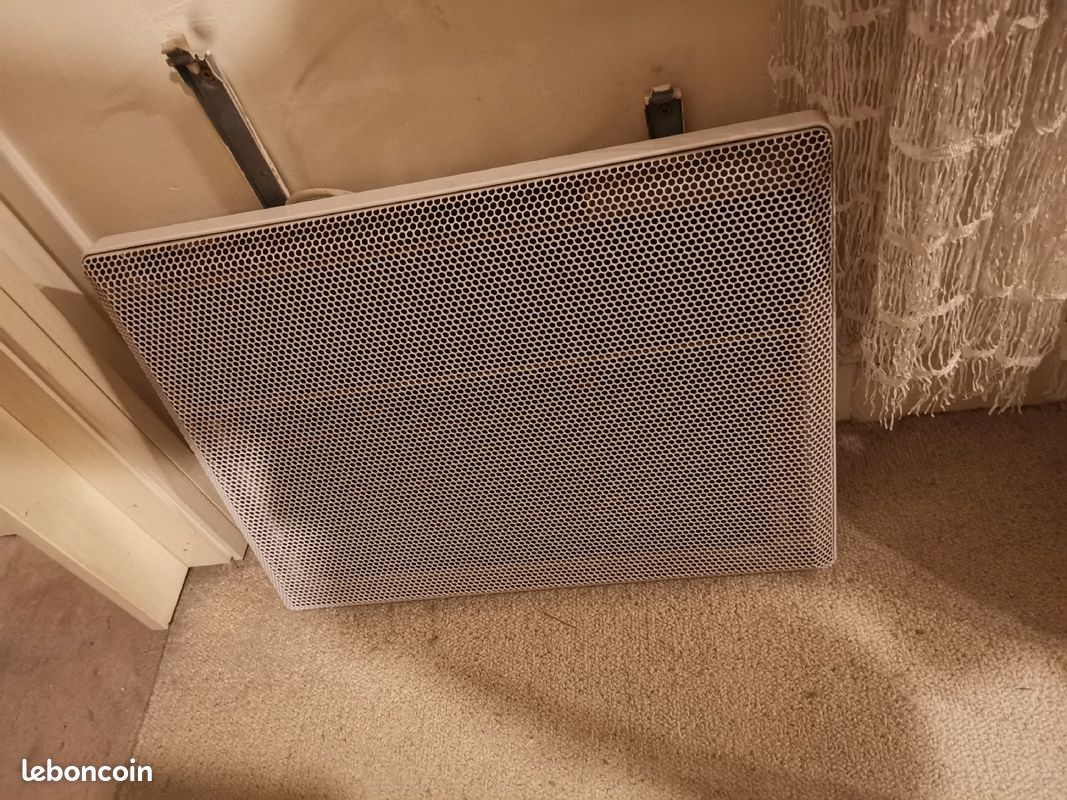 Radiateur blanc mural à brancher avec domino (image 1)