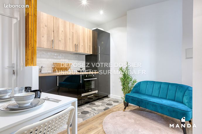 Appartement 3 pièces 45 m²