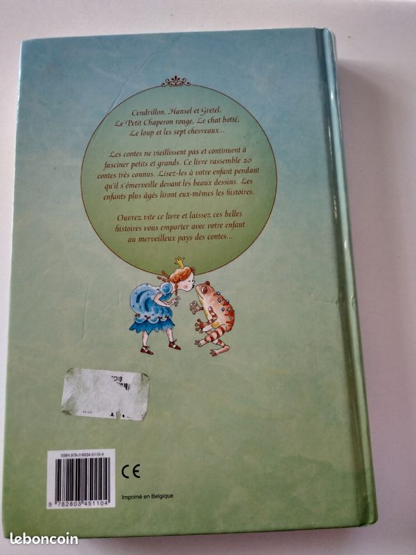 Il était une fois un livre rempli de conte merveilleux livre neuf (image 2)