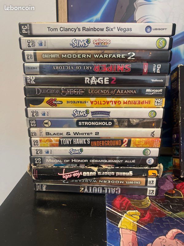 Gros Lot De Jeux PC En Très Bon état - Jeux D’action-aventure, Sortis Vers 2000, Parfaits Pour Collectionneurs Ou Joueurs Occasionnels !