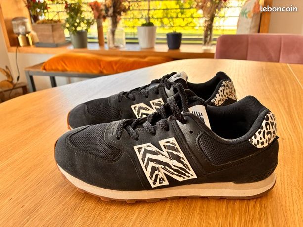 Basket New Balance Zebre New Balance 997H Black Gum Zebra/Animal