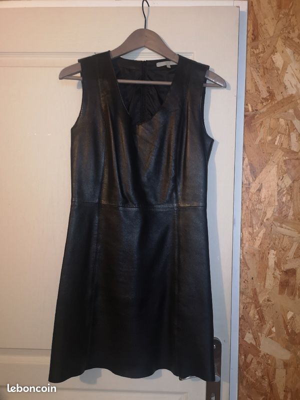 Robe cuir véritable T36 (image 1)