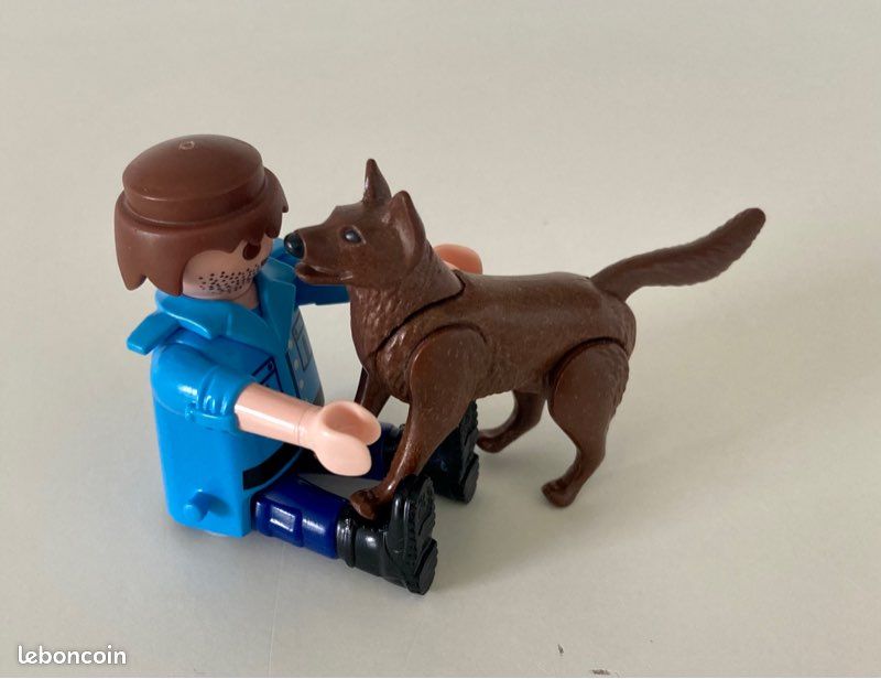 Playmobil 70085, policier avec chien (image 4)