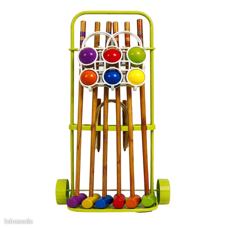 Set De Croquet Cascade Sport 6 Joueurs – Avec étui De Transport, Neuf