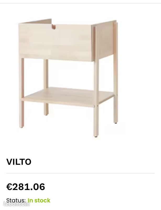 Meuble sous vasque vilto IKEA neuf (image 2)