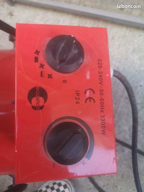 Chauffage chantier (ou autre) servi une fois (image 1)