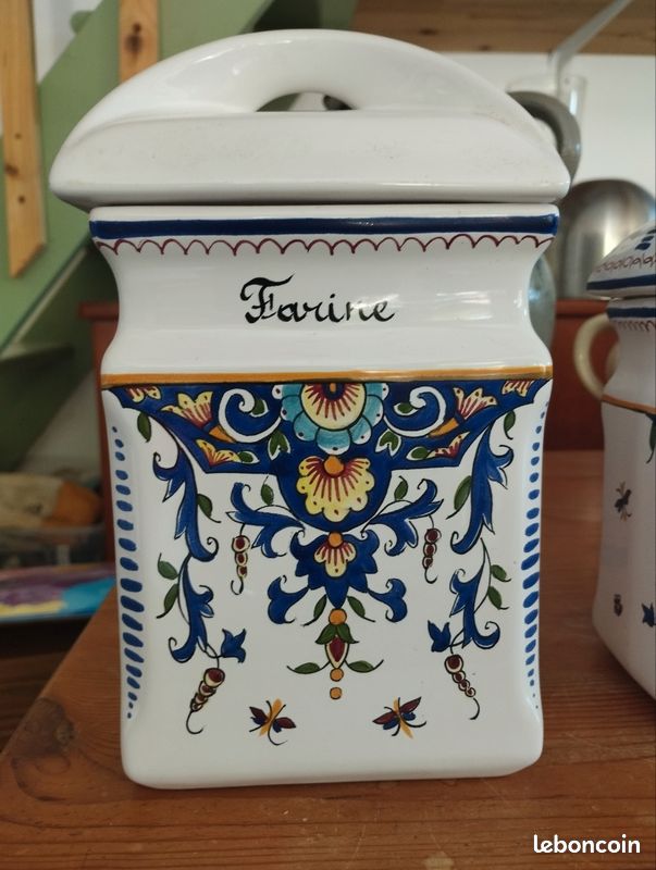 Ensemble pot en faïence (image 2)