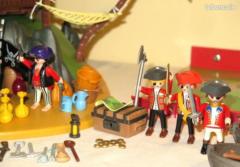 Playmobil 3799 L'Île Aux Tortues - Ancienne Boîte 1991 Occasion