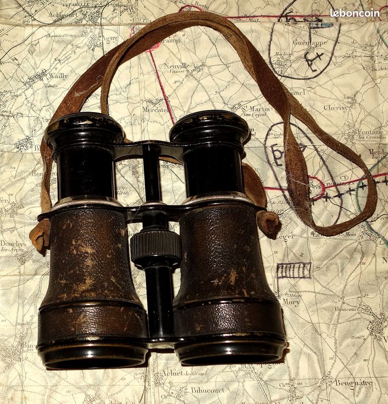 RARE JUMELLES ORIGINALES allemandes Zeiss BLC 7x50 artillerie
