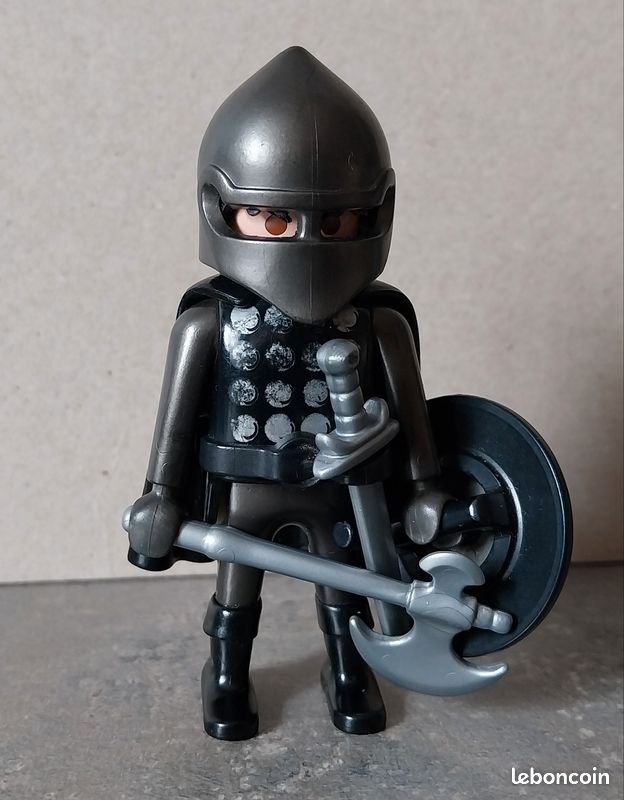 Playmobil Chevaliers Noir 4517 – Occasion, Bon état Pour Collection Ou Jeu