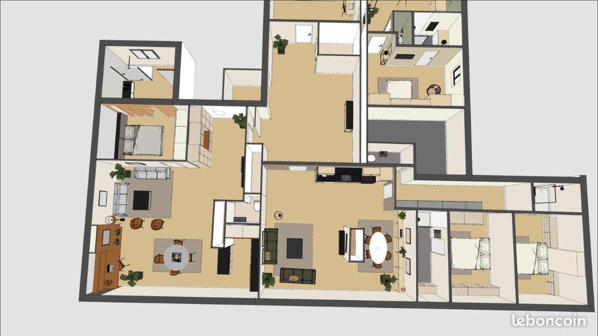 Appartement 1 pièce 185 m² · à Moulins · 184,8 m² · 159 000 €