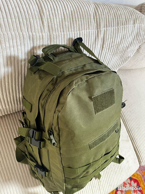 Grand sac militaire étanche avec valve de compression vert kaki - Achat vente pas cher Surplus militaire