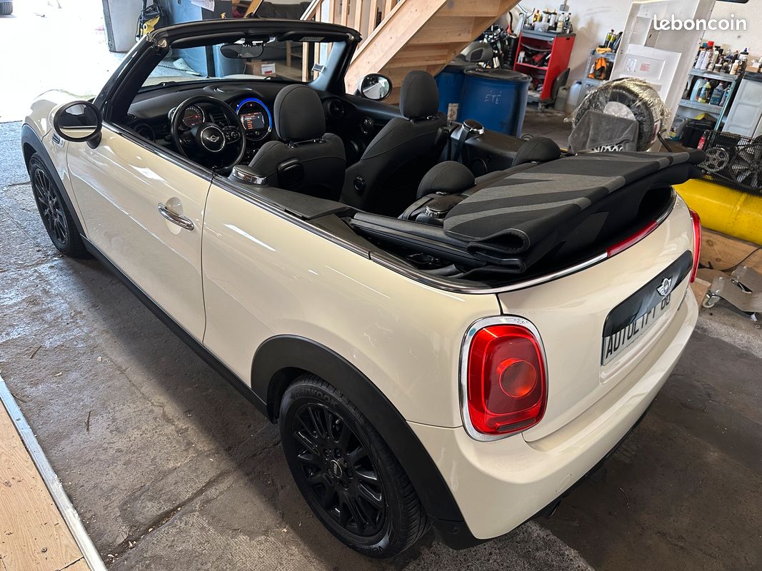 Mini cooper cabriolet 1.5 i 136 cv 94790 kms garantie 12 mois (image 2)