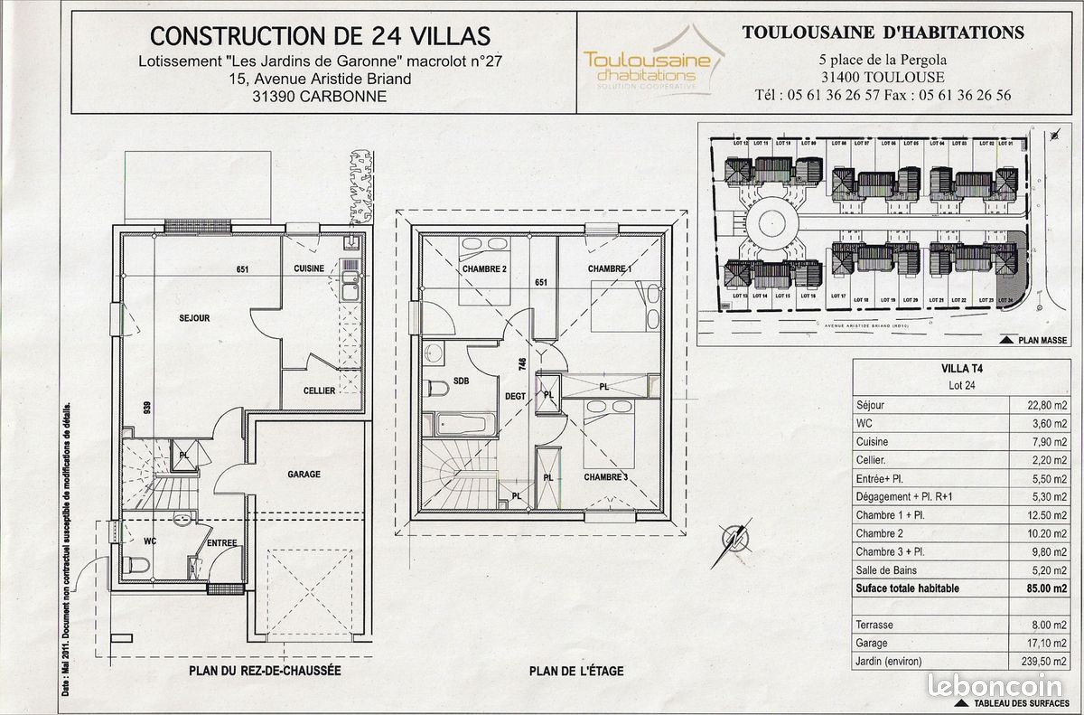 Maison 4 pièces 85 m² · à Carbonne · 85 m² · 222 000 €