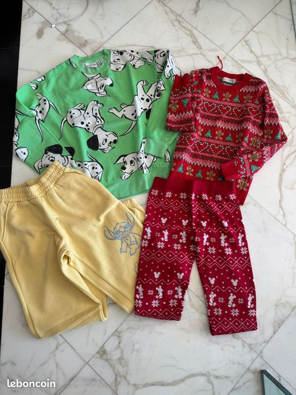 Grand lot vêtements femme / ado – Disney, Stitch, vintage, tops, jeans, pyjamas (image 3)