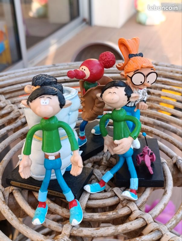 Figurine Gaston Lagaffe - Trombone Géant - Franquin - Marsu Productions 2004