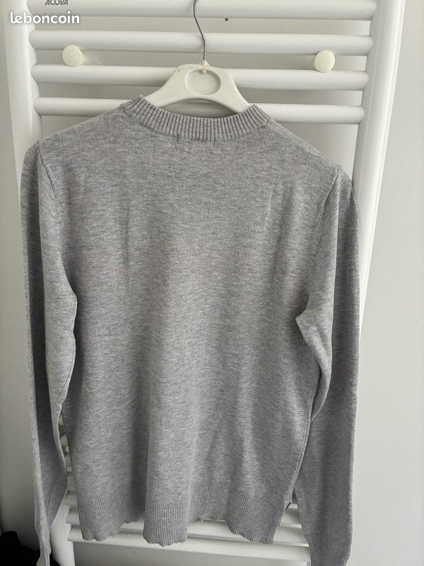 PULL FIN MADEMOISELLE EN BASKET. MADE IN ITALY. EXPÉDITION EN 48H
