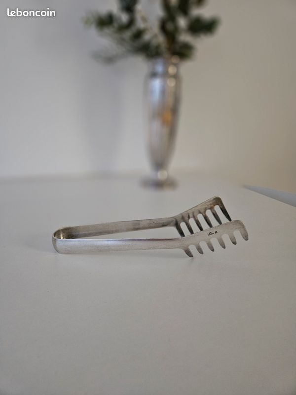 PINCE GLAÇON SUCRE Trianon 13 Cm Christofle Bel État Métal Argenté . EUR 35,00 - FR