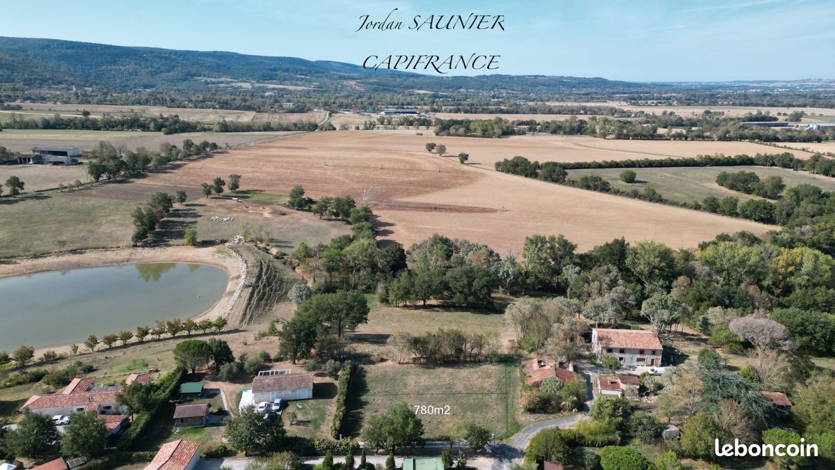 Terrain 780 m² Cahuzac · 56 000 €