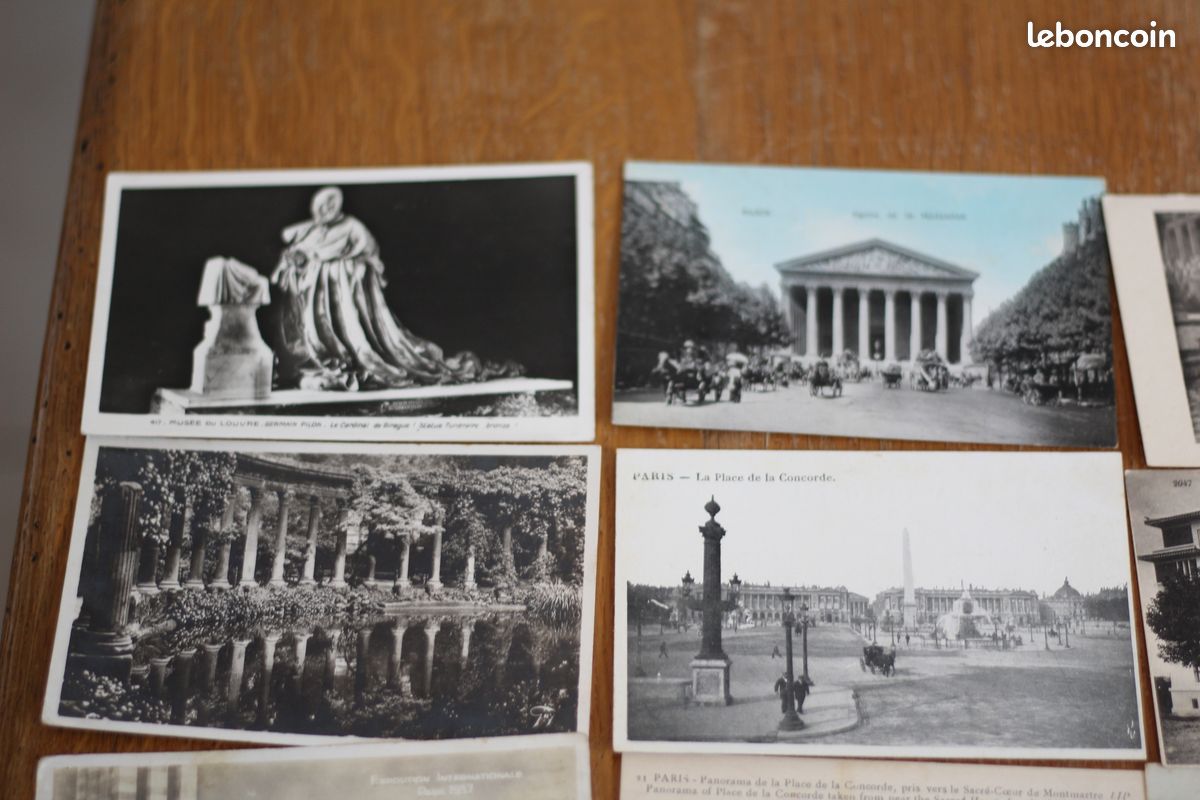 AA684, Paris, lot de 50 cartes postales anciennes, cpa (image 2)