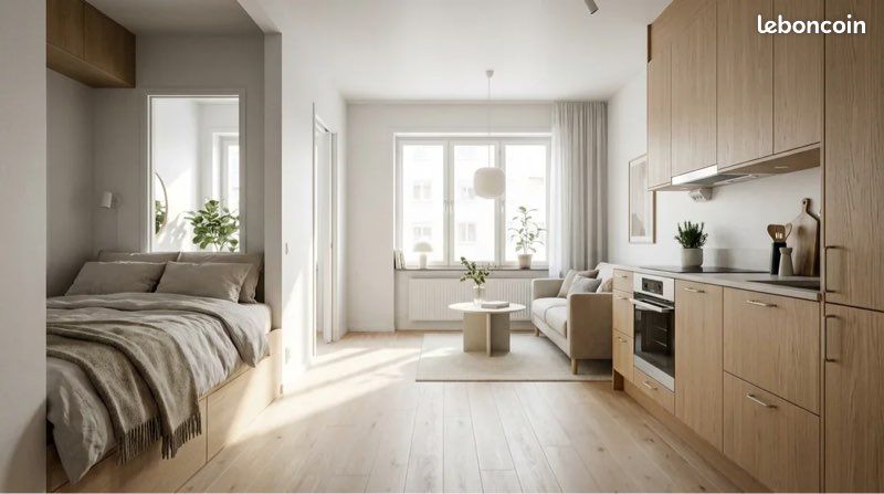 Appartement 1 pièce 20 m² · à Besançon · 20 m² · 600 €/mois