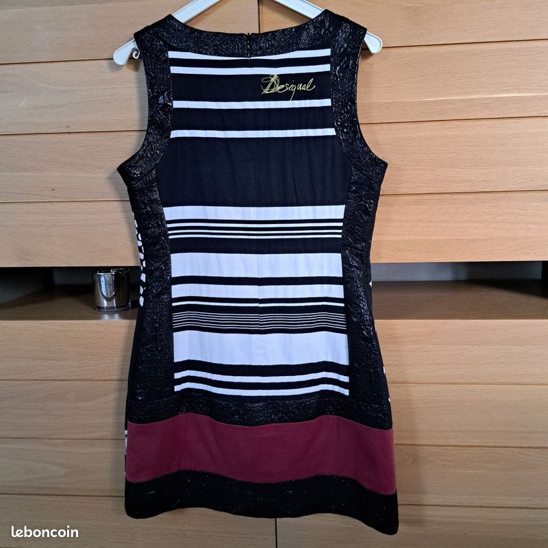 Robe Chasuble Desigual Taille M/38 – Multicolore, Style Bohème, Occasion Très Bon état