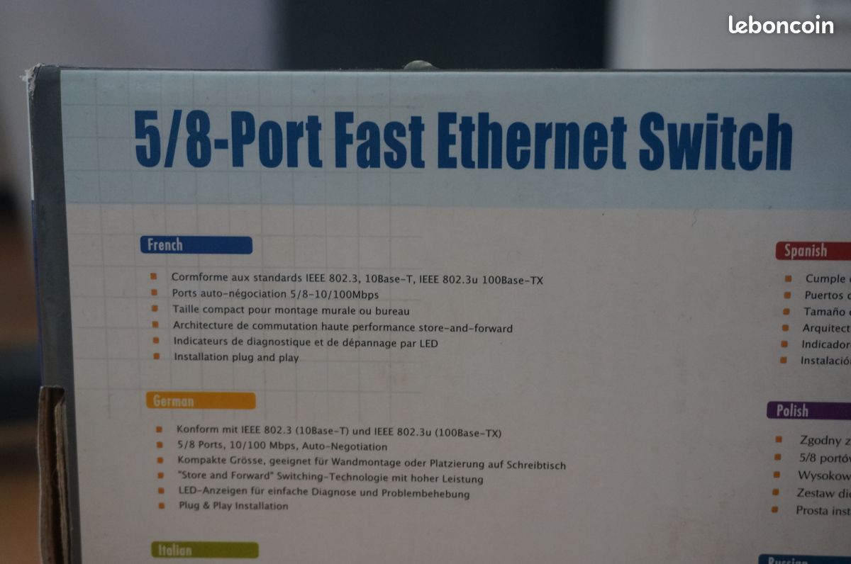 đïž Commutateur Ethernet (image 9)