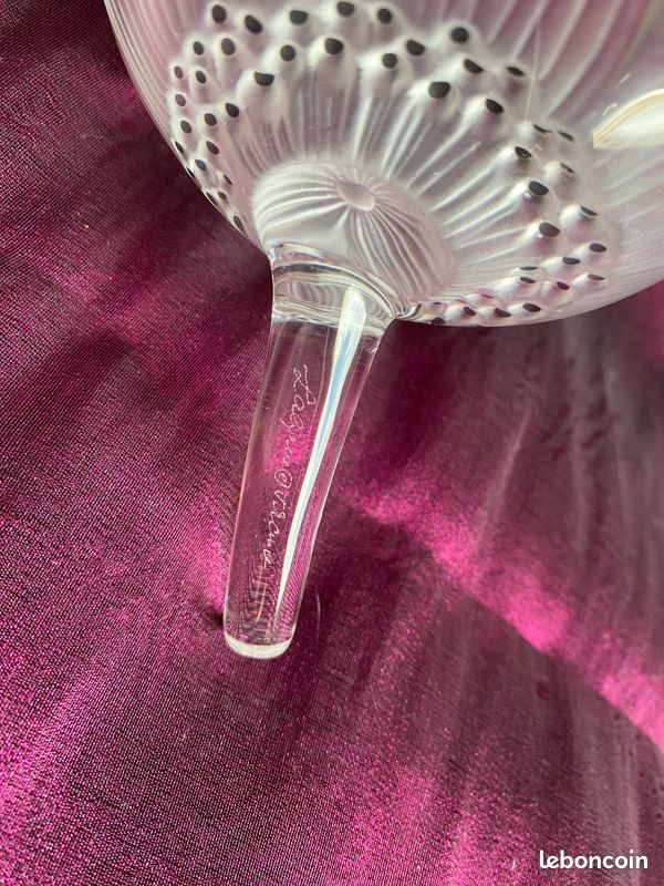 Fleur d' Anémone en cristal, signée René LALIQUE (image 8)