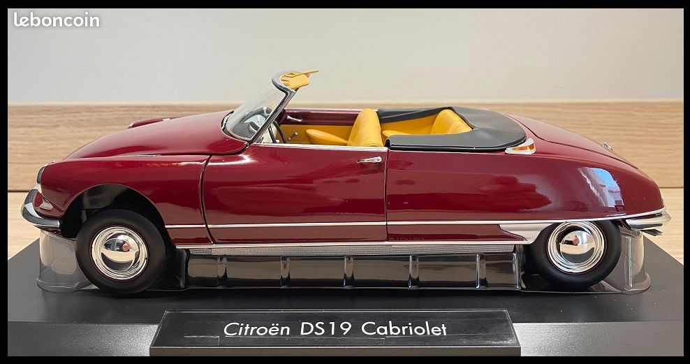 VOITURES MINIATURES NOREV 1/43 Citroen Ds 19 Cabriolet 1963 EUR 10,00