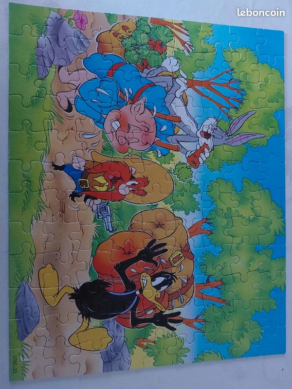 Puzzle MB Loobey Tunes 100 pièces (image 2)