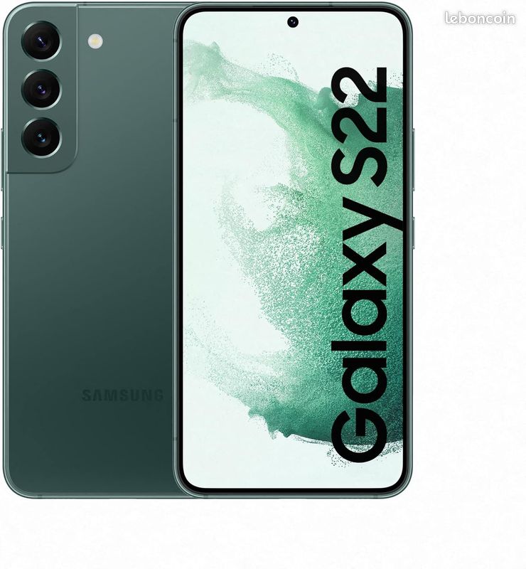 SAMSUNG GALAXY S22 Normal Vert 128Go 5G Téléphone Débloqué Opérateur RAM 8 Go (image 1)