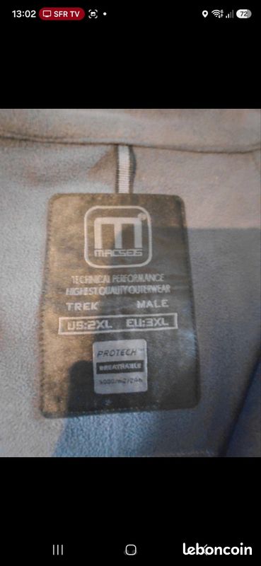 Veste Softshell Macseis Trek (image 2)