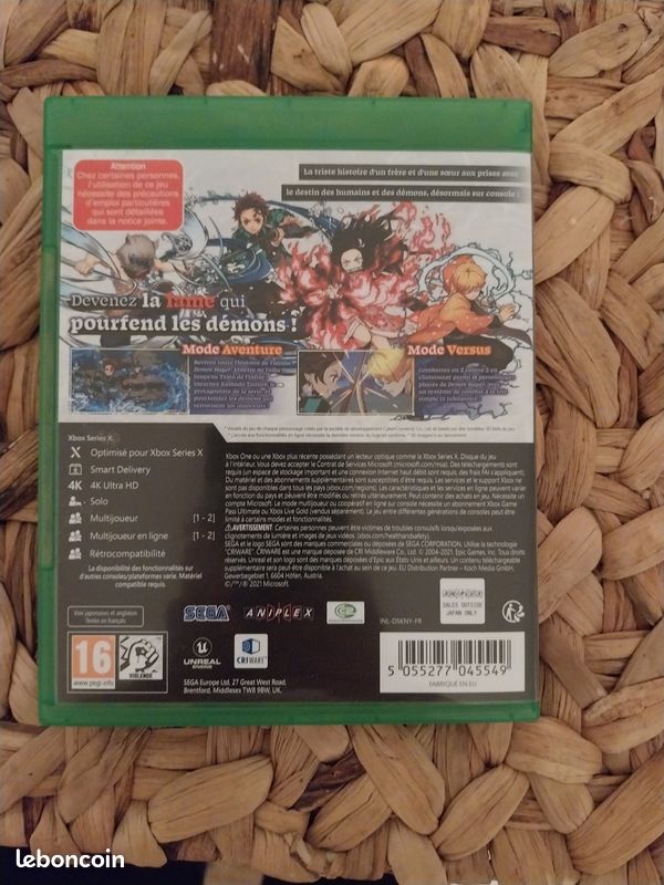 Jeux demon slayer hinokami chroniques xbox one/s/séries x (image 2)