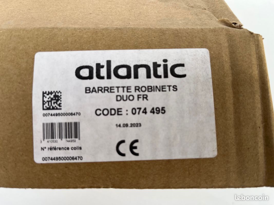 Barrette Robinetterie Micro FR Atlantic 074494, Pièce De Rechange Neuve