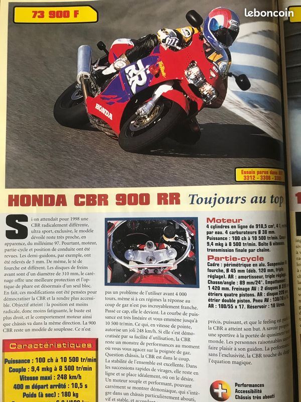 MOTO REVUE spécial essais 1998 (image 4)