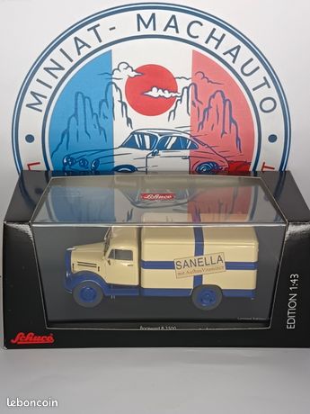 Camions miniatures verts Schuco