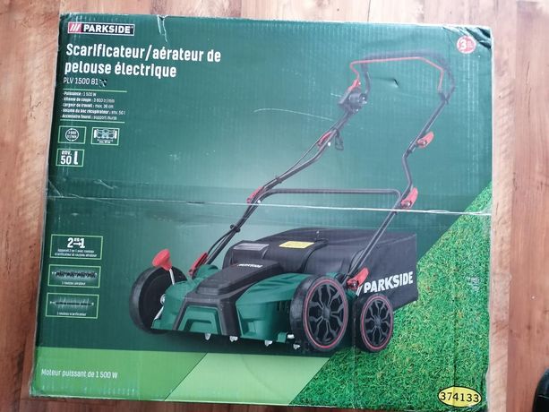 PARKSIDE® Scarificateur/aérateur de pelouse électrique 2 en 1 PLV  1500,1500W
