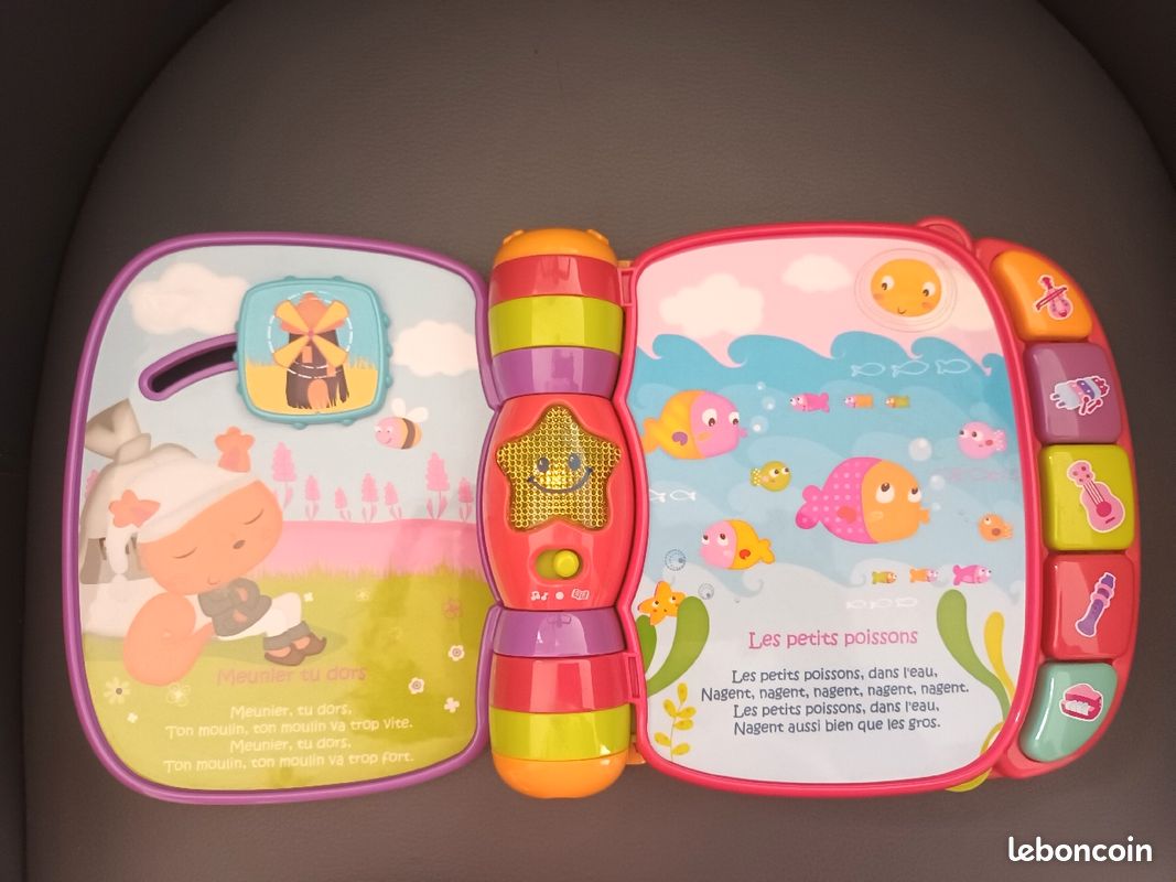 Livre musical Do ré mi Super livre enchanté Vtech (image 4)