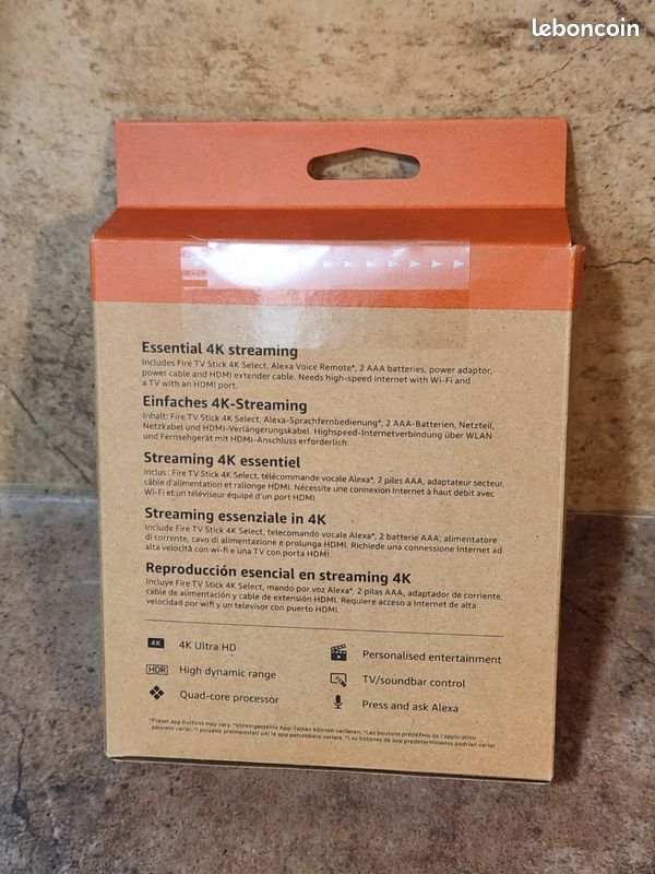 Fire TV 4K NEUF Android (image 2)