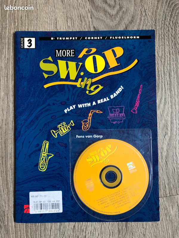 Partition More Swing Pop, pour trompette et cornet (image 1)