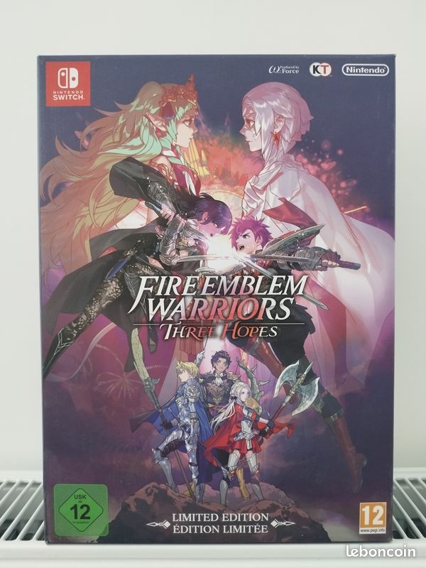 Fire Emblem Warriors Limited Edition Switch - Boîte collector + OST CD + cartes persos (sans jeu) - État excellent - Jeux vidéo