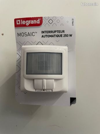 048807 Détecteur de mouvement autonome ECO2 3 fils avec neutre pour